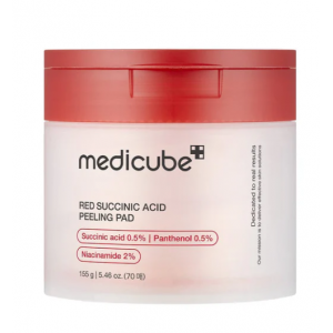 MEDICUBE Red Succinic Acid Peeling Pad 70ea